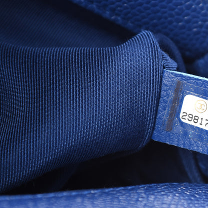 Chanel Caviar Quilted Incognito Mini Square Flap Dark Blue 9 of 11