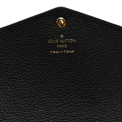 Louis Vuitton Empreinte Sarah Wallet NM Black 6 of 7