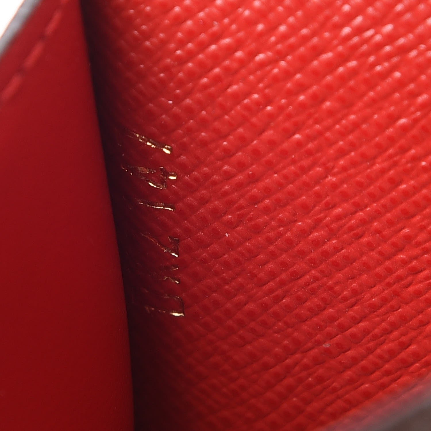 Louis Vuitton Monogram Daily Organizer Envelope Insert Red 7 of 7