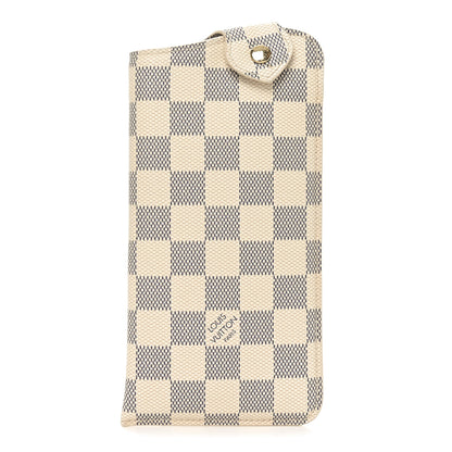 Louis Vuitton Damier Azur Sunglasses Case MM 1 of 6