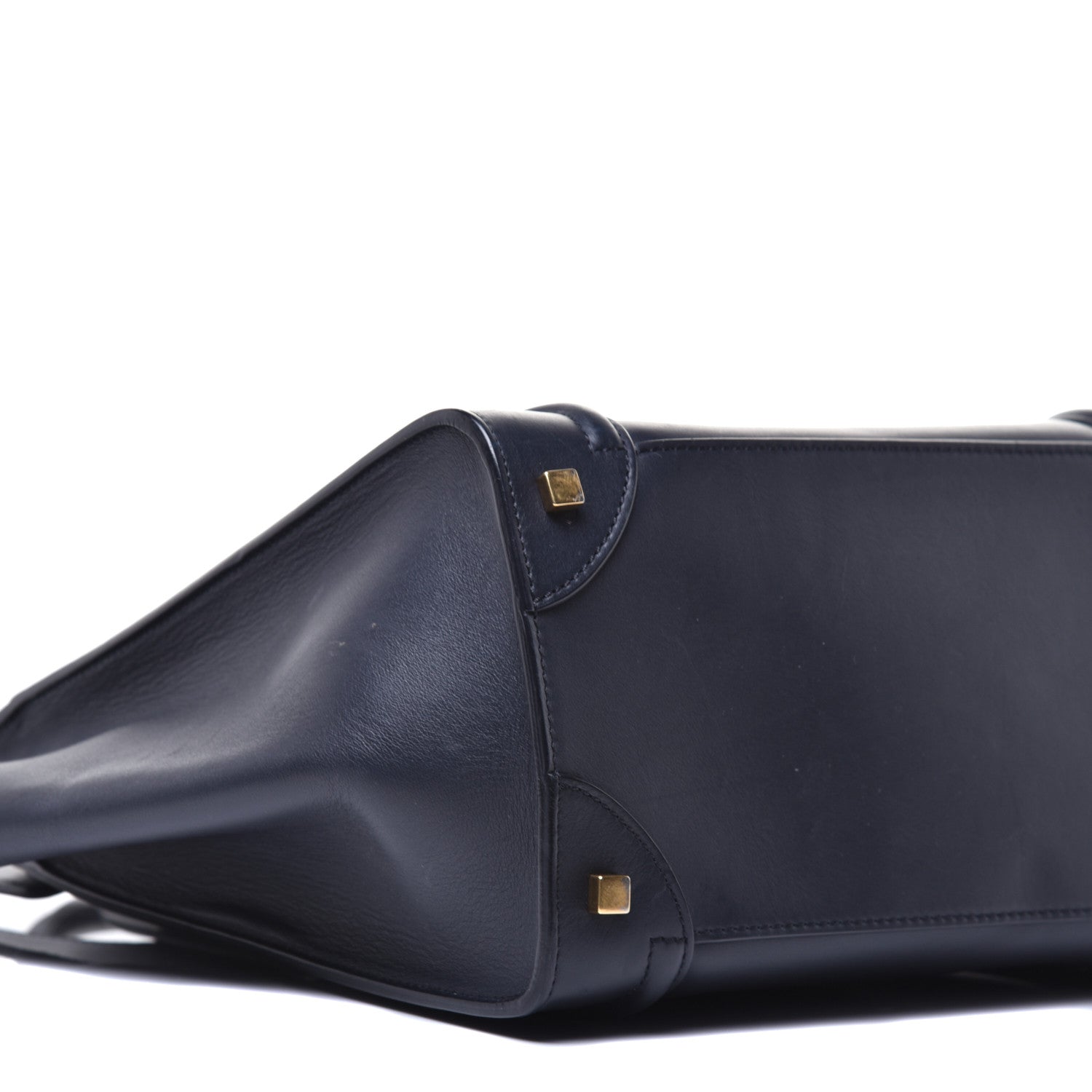 Celine Smooth Calfskin Mini Luggage Navy Blue 7 of 9