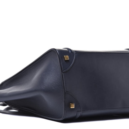 Celine Smooth Calfskin Mini Luggage Navy Blue 7 of 9