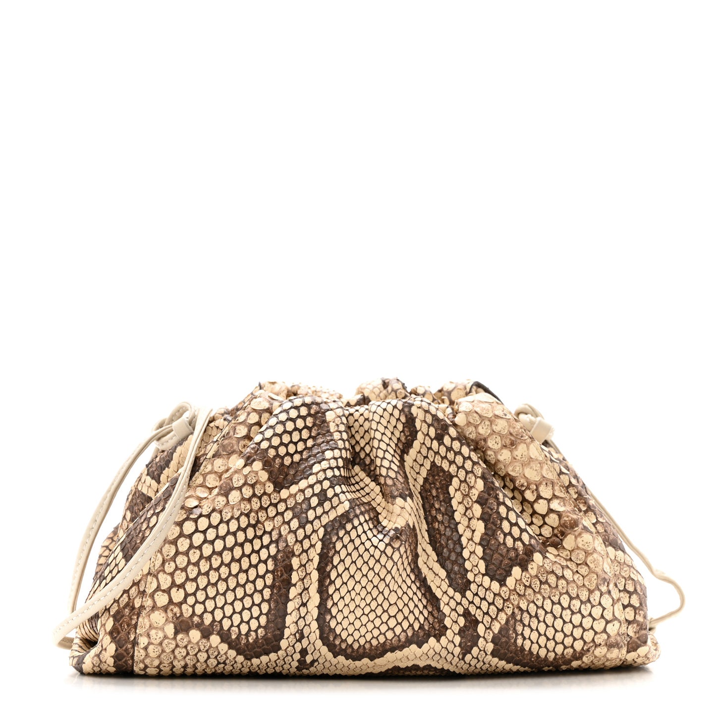 Snakeskin The Mini Pouch Brown