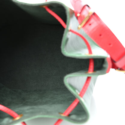 Louis Vuitton Epi Petit Bi-Color Noe Borneo Castillan Red 5 of 10