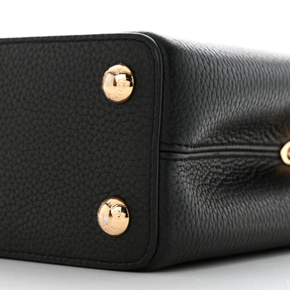 Louis Vuitton Taurillon Capucines BB Black 10 of 10