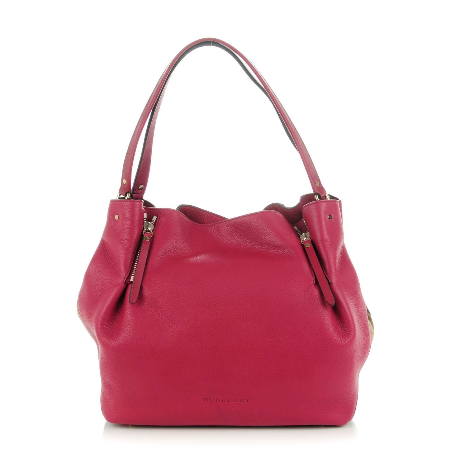 Calfskin Medium Maidstone Damson Pink