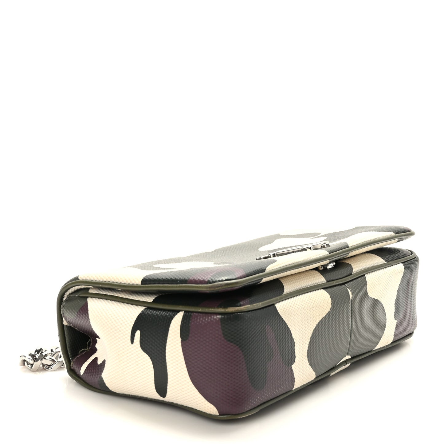 Coated Canvas Camouflage Print Small Lola Bag Multicolor