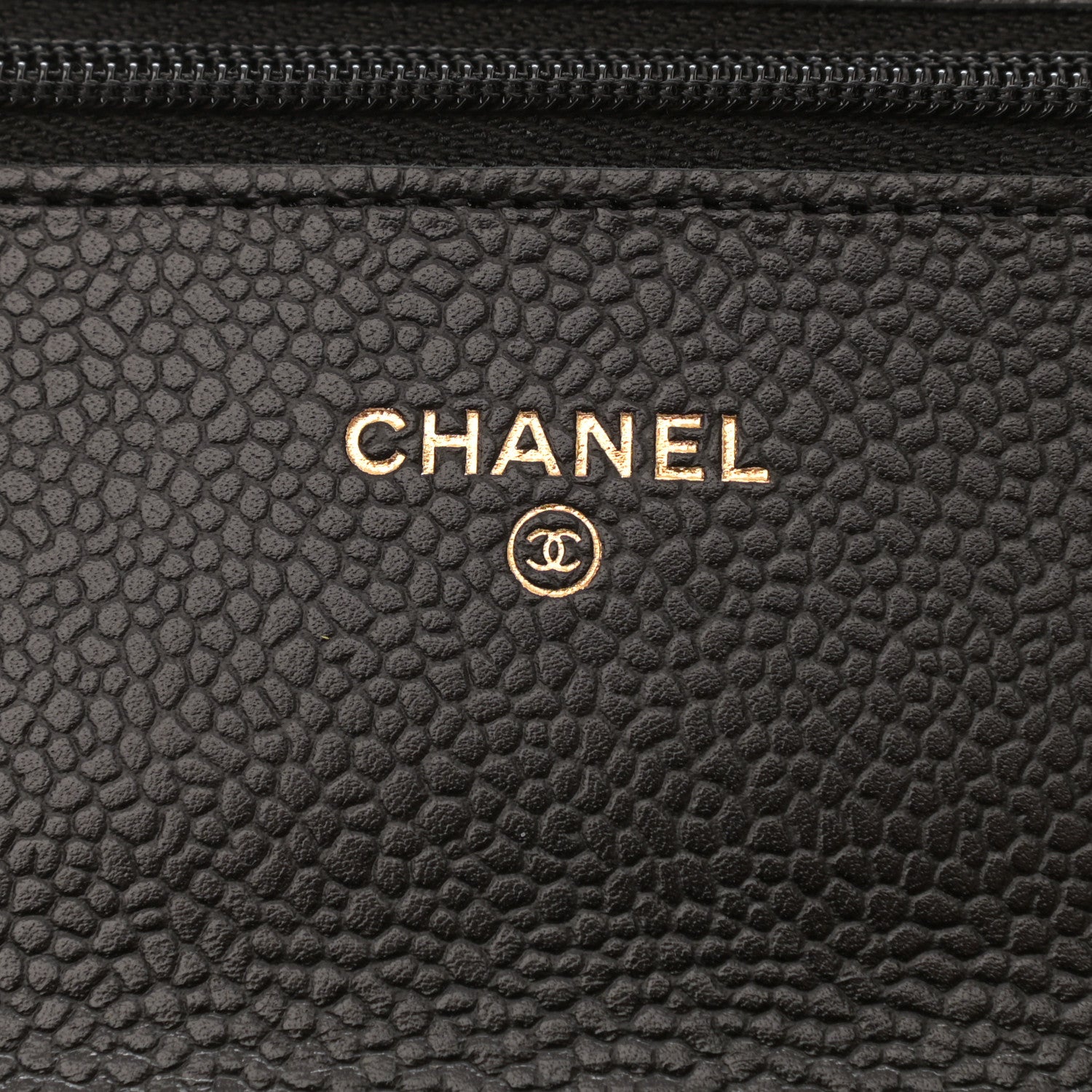 Chanel Caviar Quilted Wallet On Chain WOC Black 6 of 10