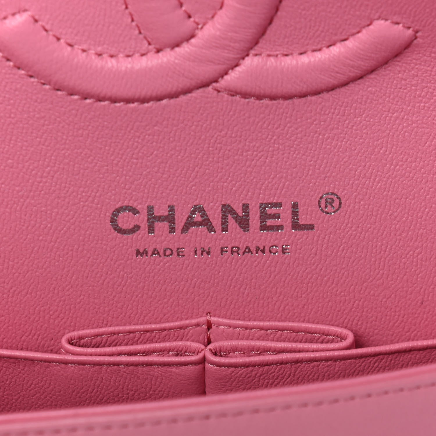 Chanel Lambskin Quilted Medium Double Flap Pink 5 of 8
