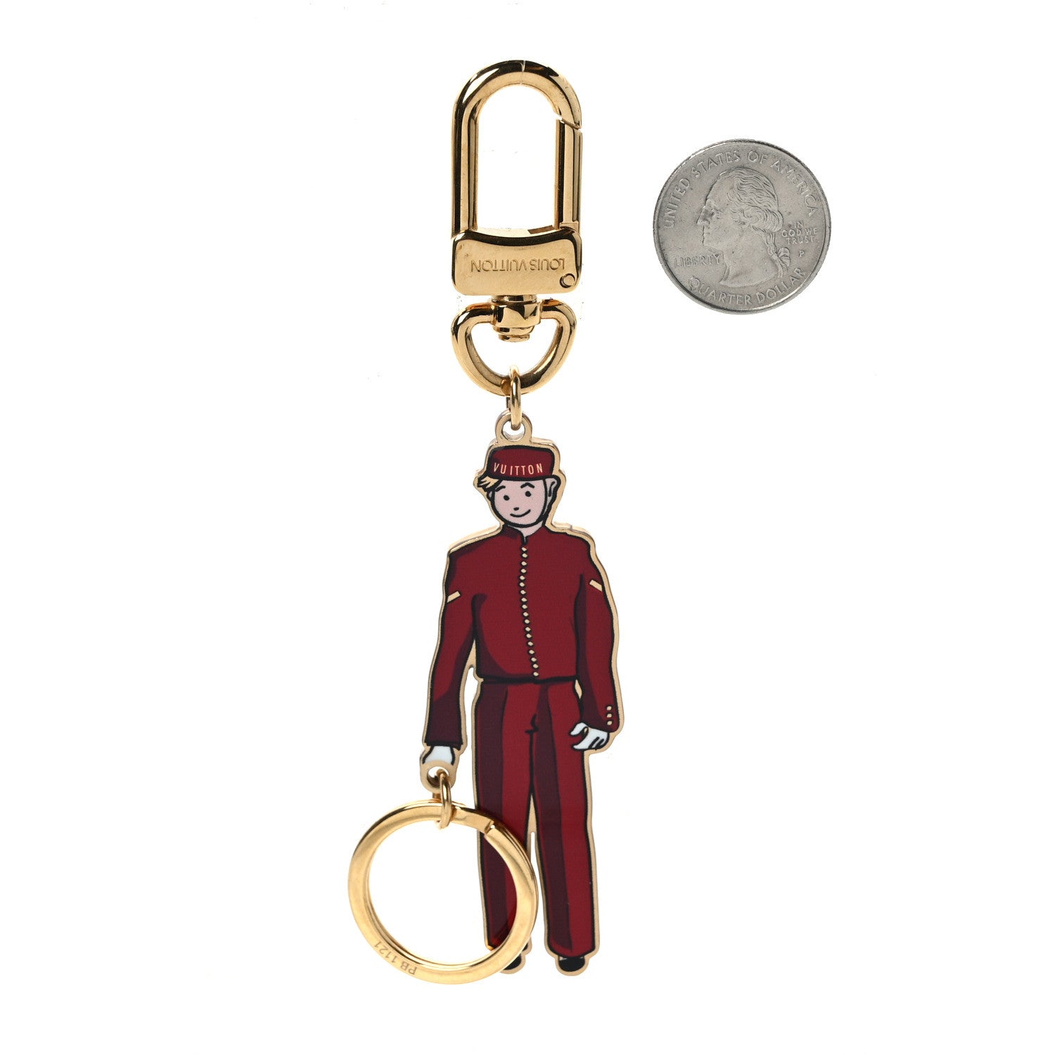 Louis Vuitton Painted Bellboy Bag Charm Key Holder 2 of 5