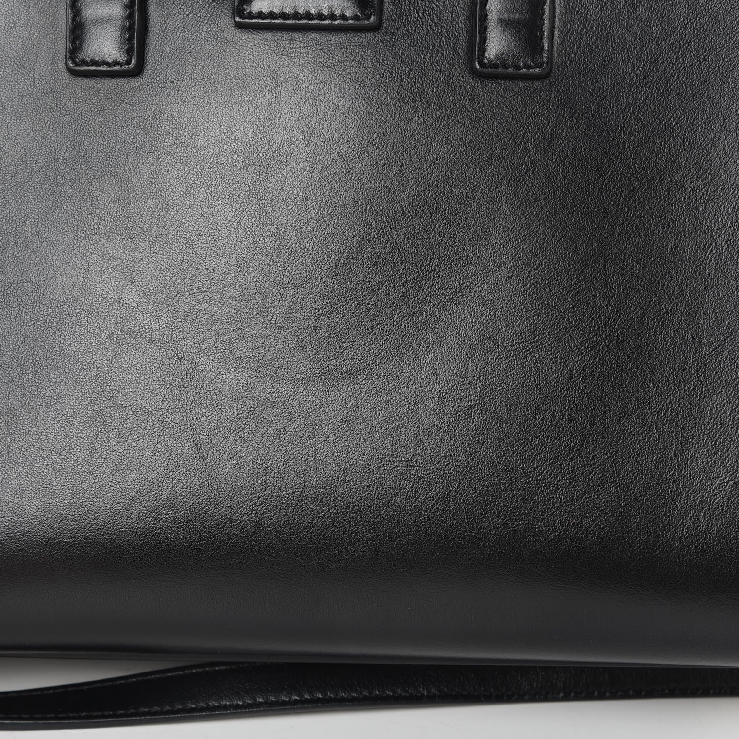 Saint Laurent Calfskin Monogram Baby Cabas Black 12 of 12