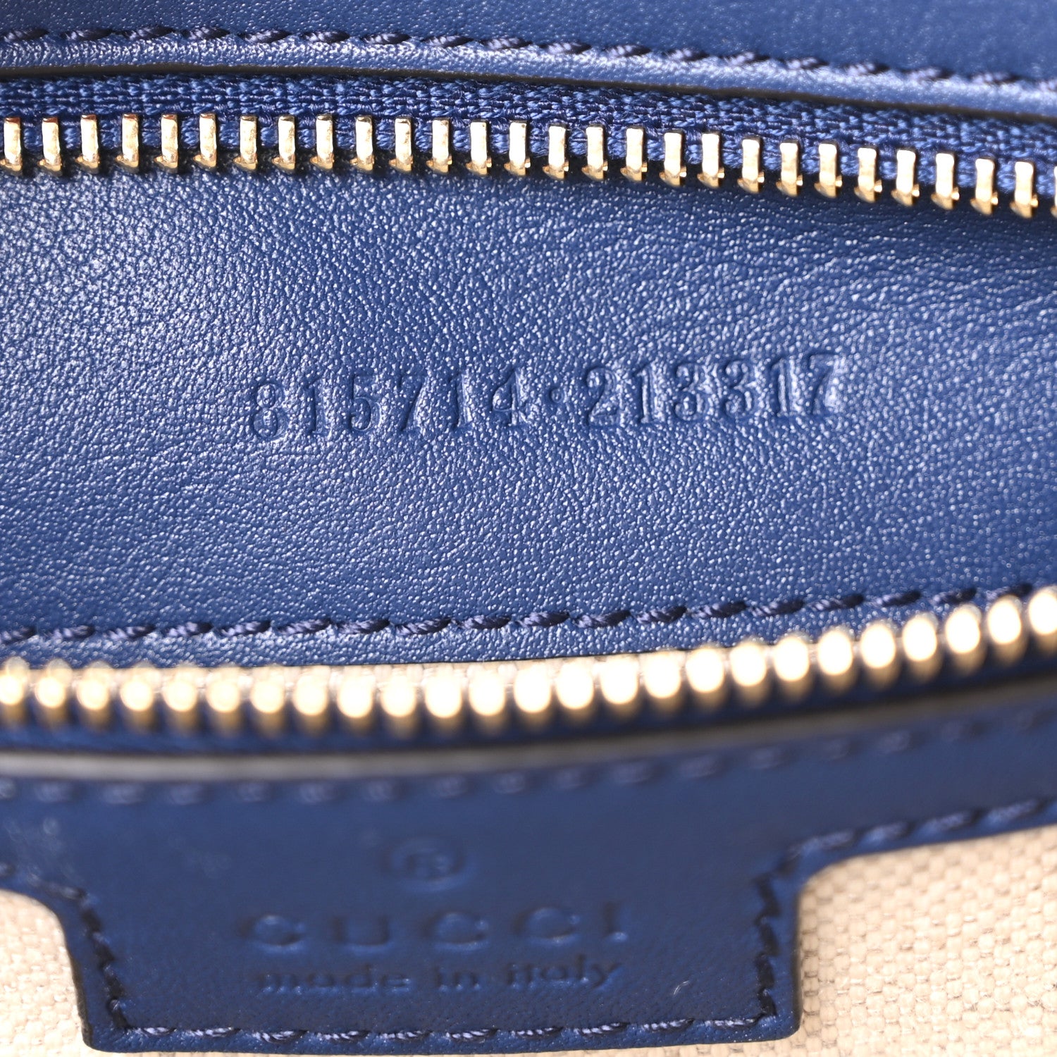 Gucci Roxy Calfskin Medium Blondie Top Handle Bag Blue Agata