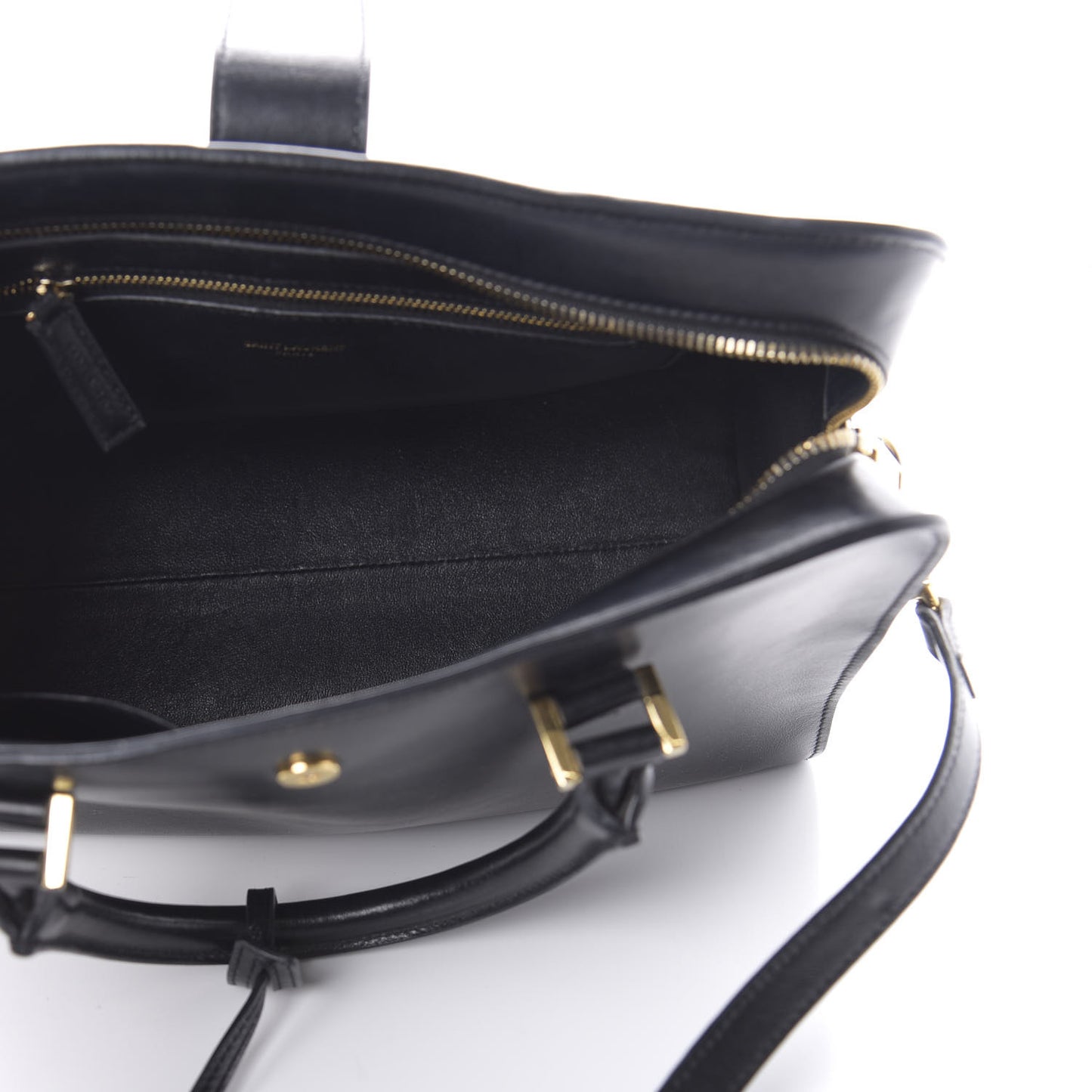 Smooth Calfskin Small Monogram Cabas Black