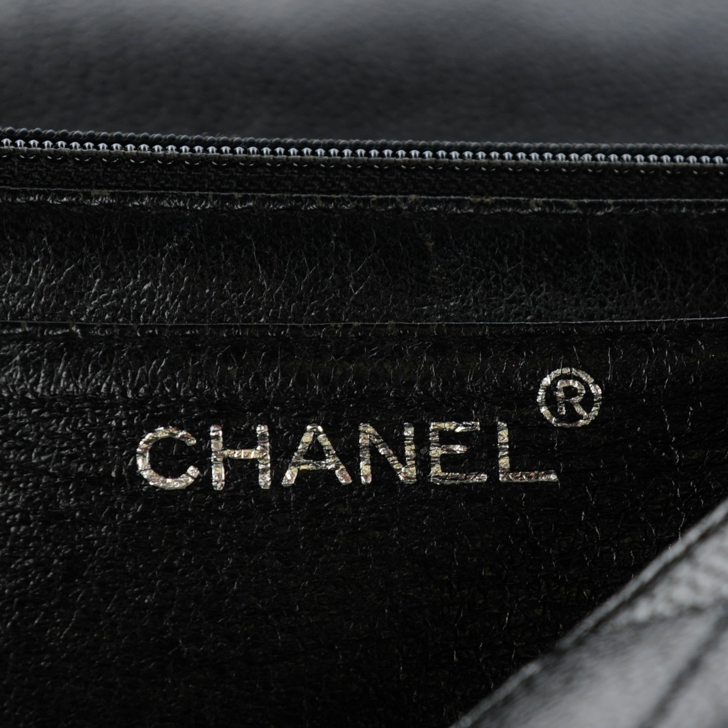 Caviar Quilted Jumbo Kelly Flap Black
