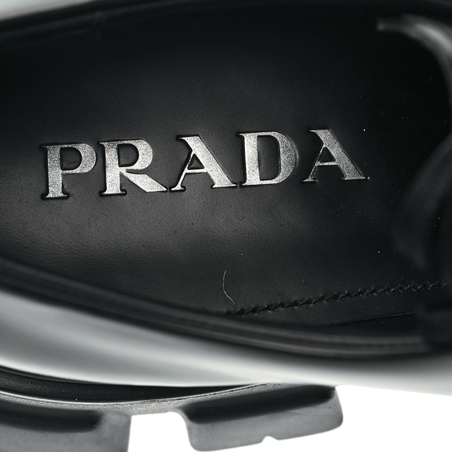 Spazzolato Rois Monolith 55mm Derby Loafers 8 Black