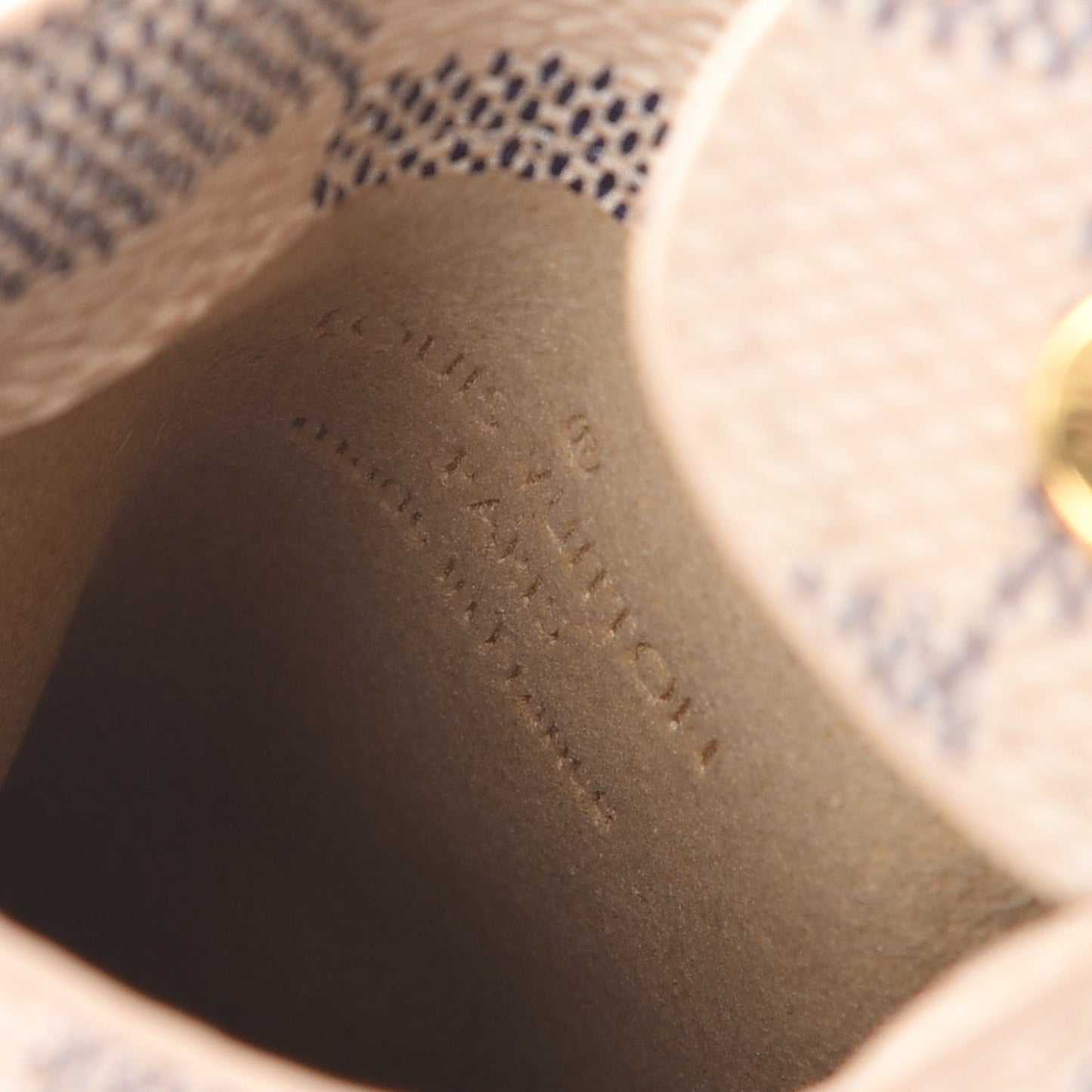 Damier Azur Sunglasses Case MM