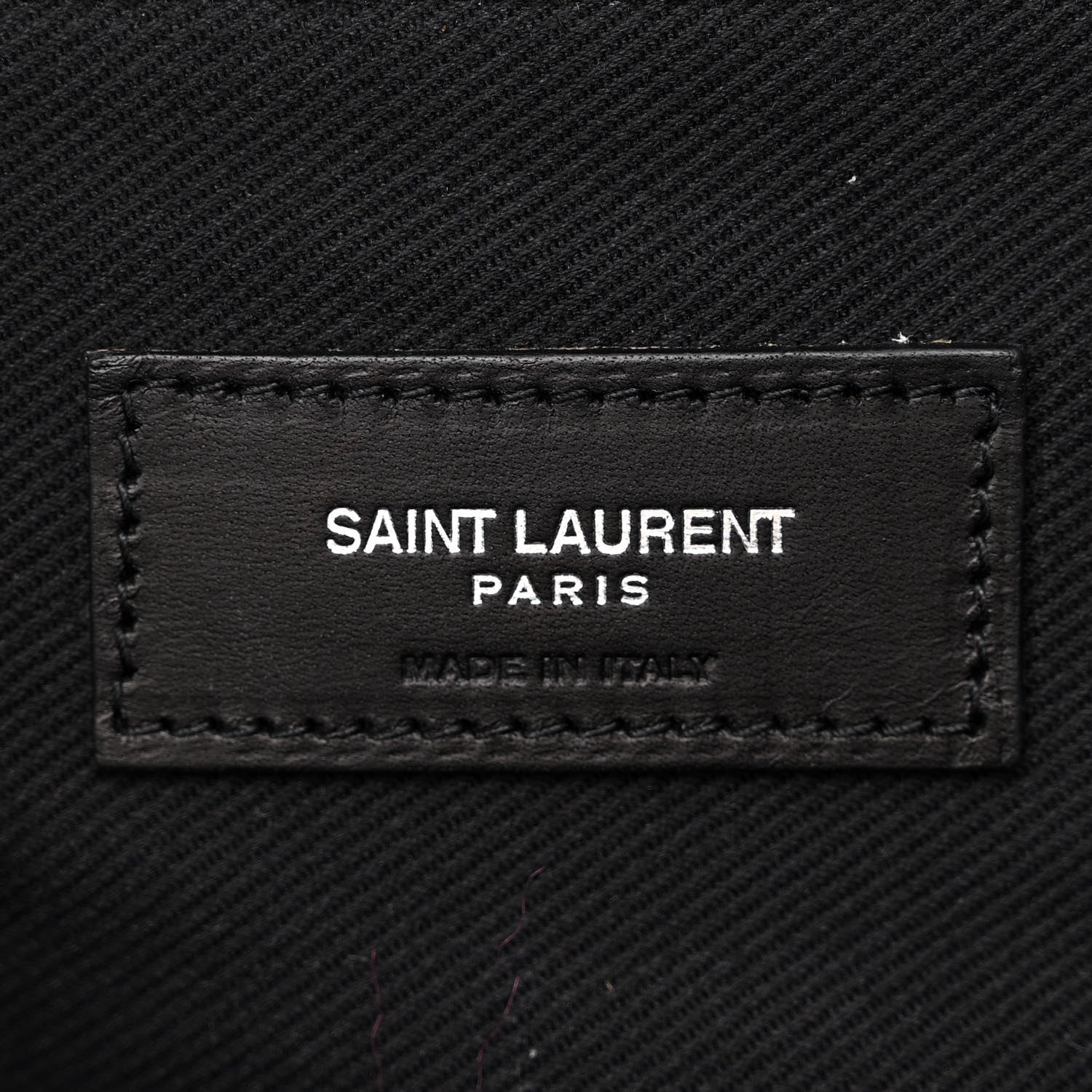 Saint Laurent Raffia Tote Black 6 of 13