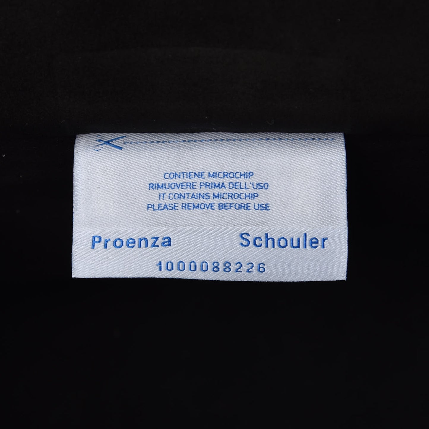 Pebbled Calfskin Small Courier Black