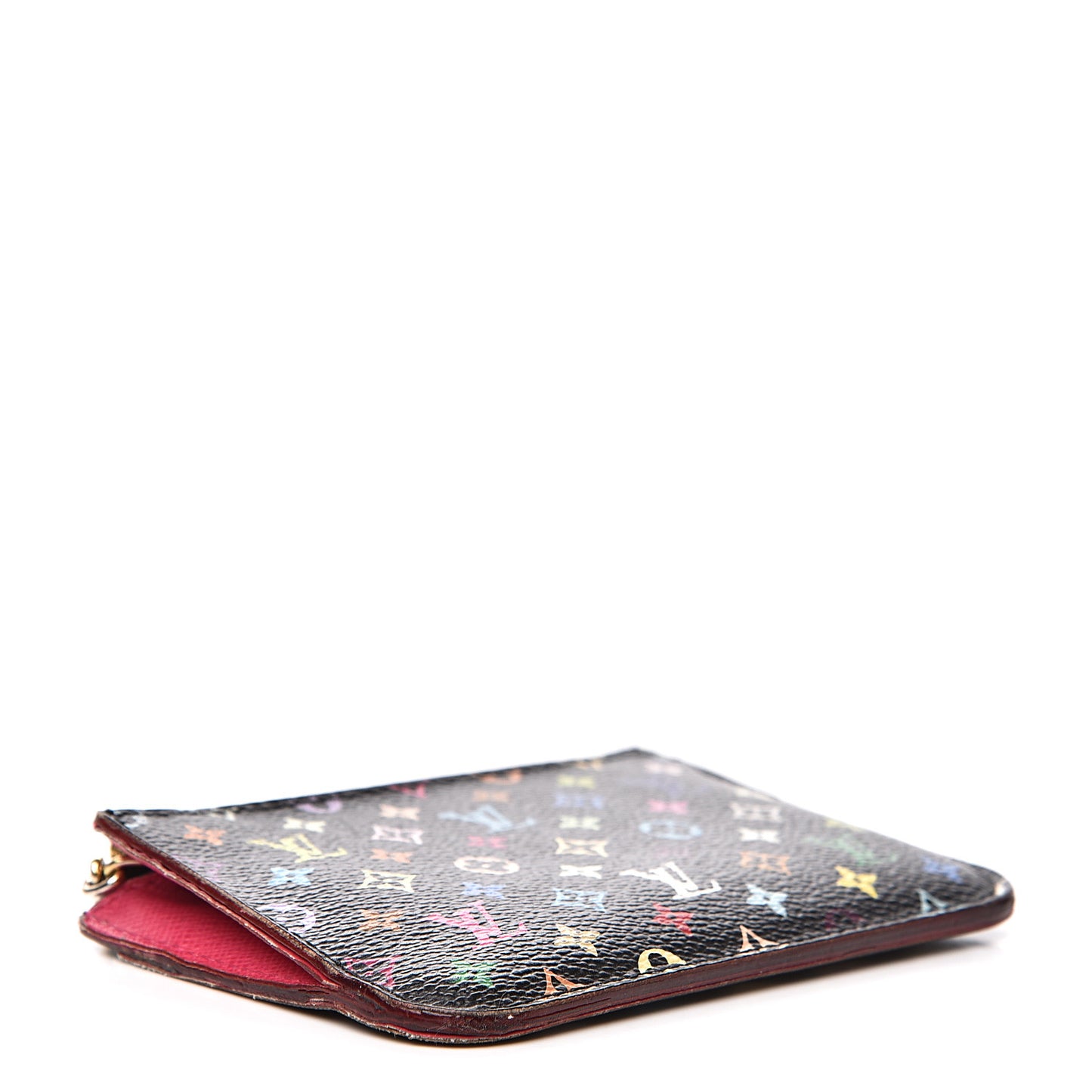 Monogram Multicolor Key Pouch Black Grenade