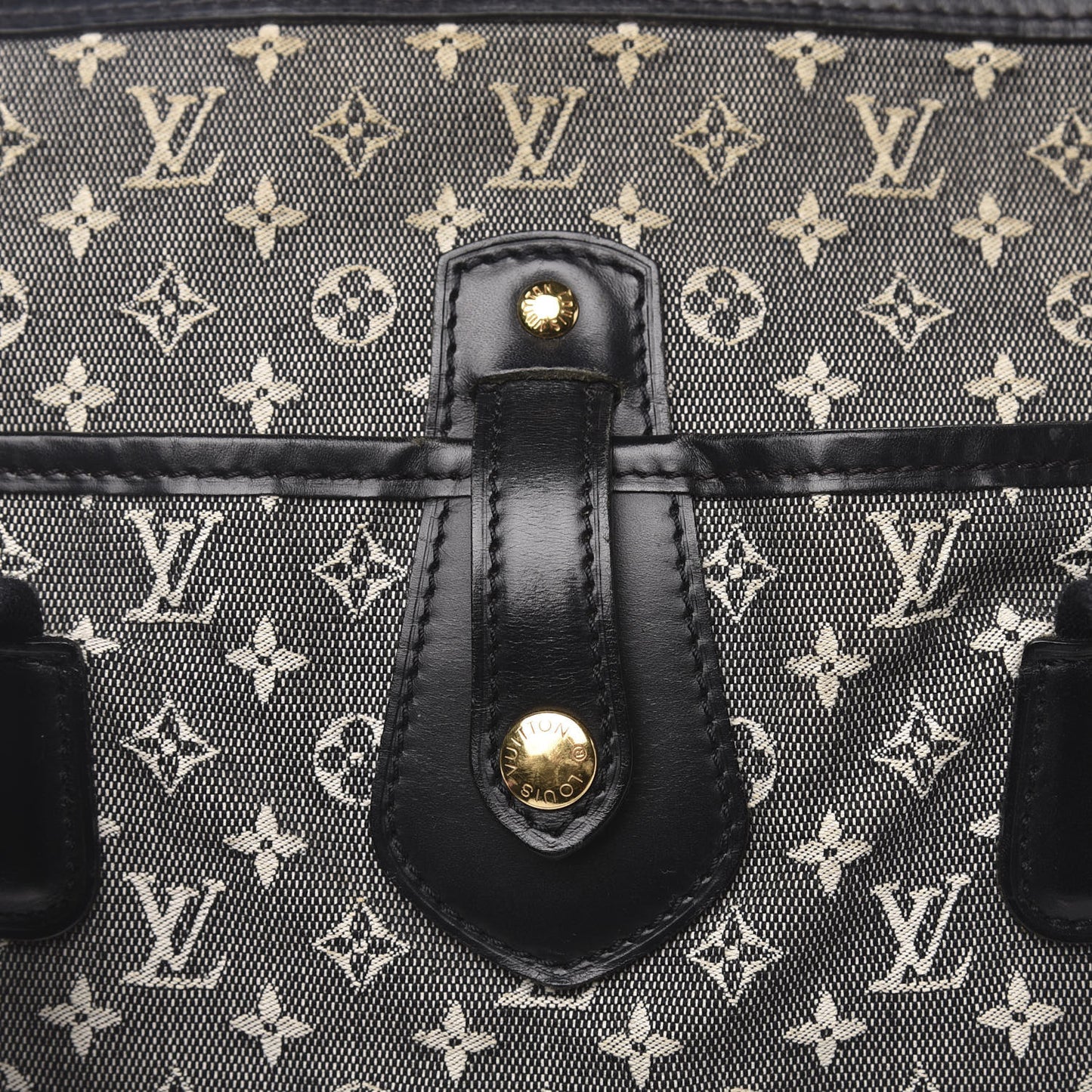 Mini Monogram Mary Kate Cabas Black