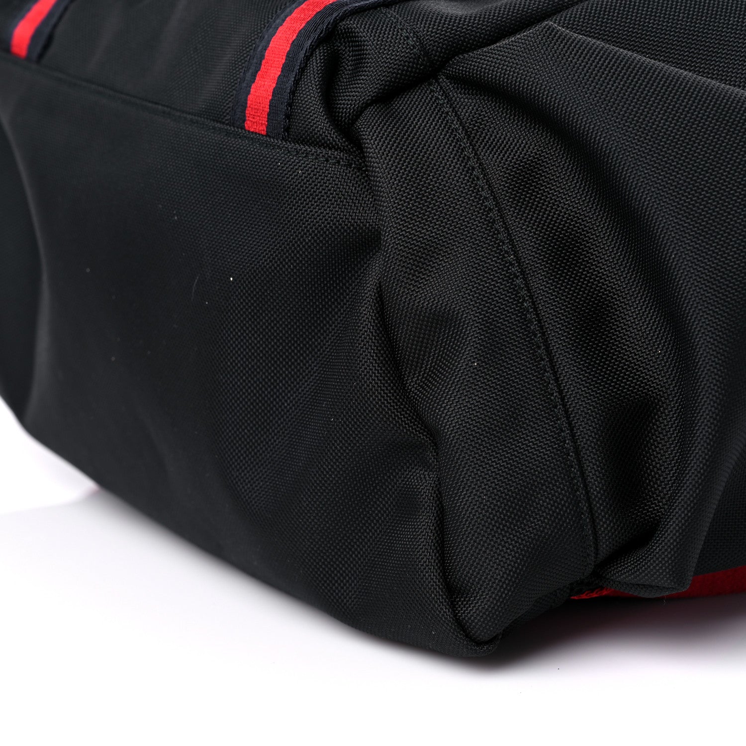 Gucci Techno Canvas Web Double Buckle Backpack Black 10 of 11