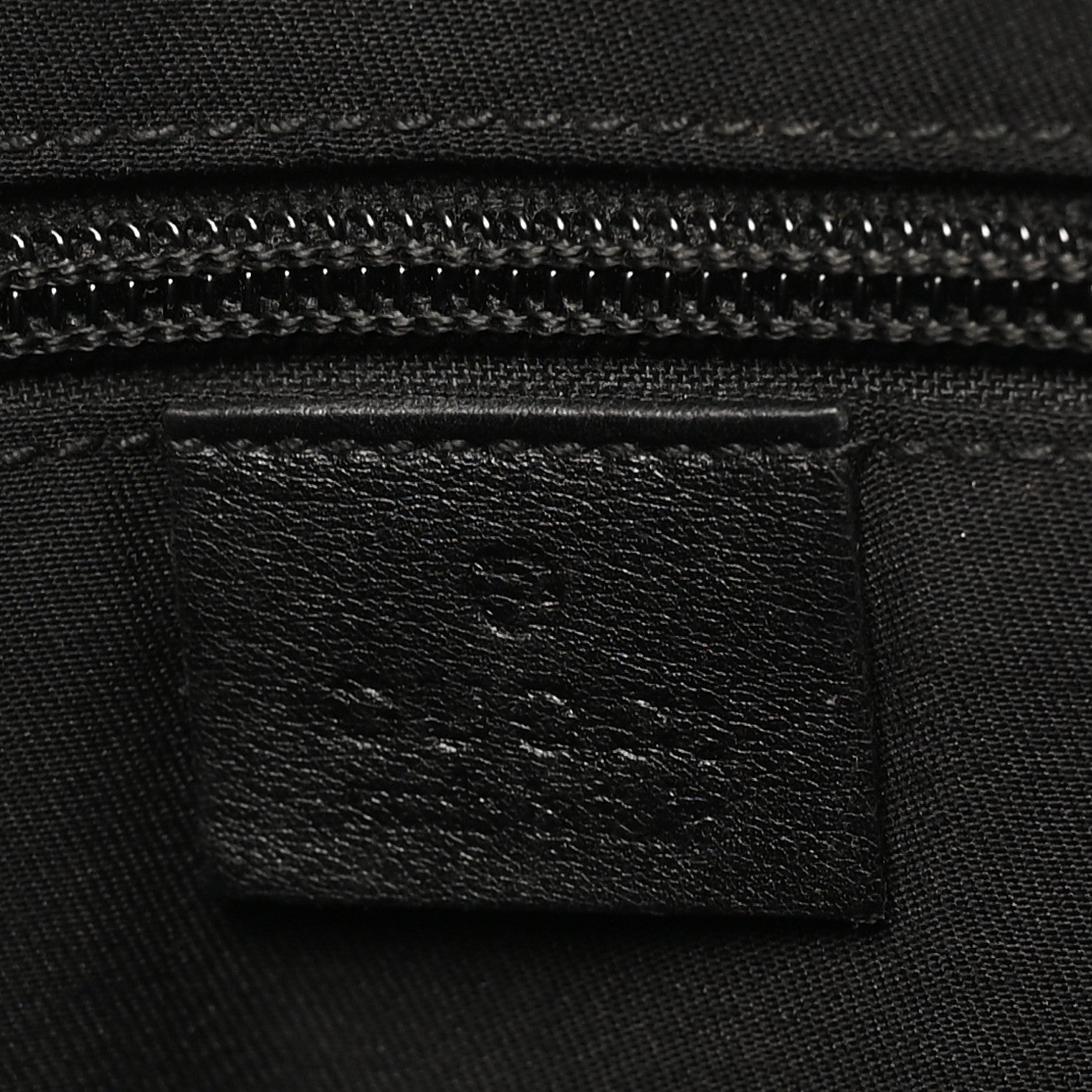 Gucci Guccissima Bamboo Messenger Bag Black 6 of 13