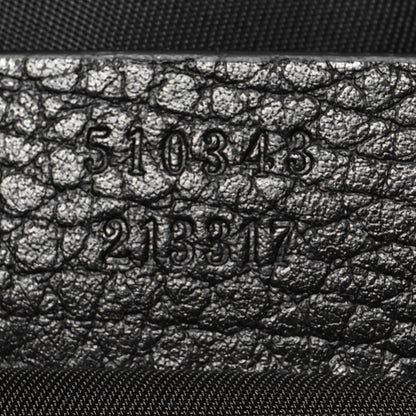 Gucci Nylon Monogram Medium Light Single Buckle Backpack Black 7 of 10