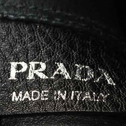Prada Vitello Daino Small Concept Shopper Tote Black Astrale 8 of 12