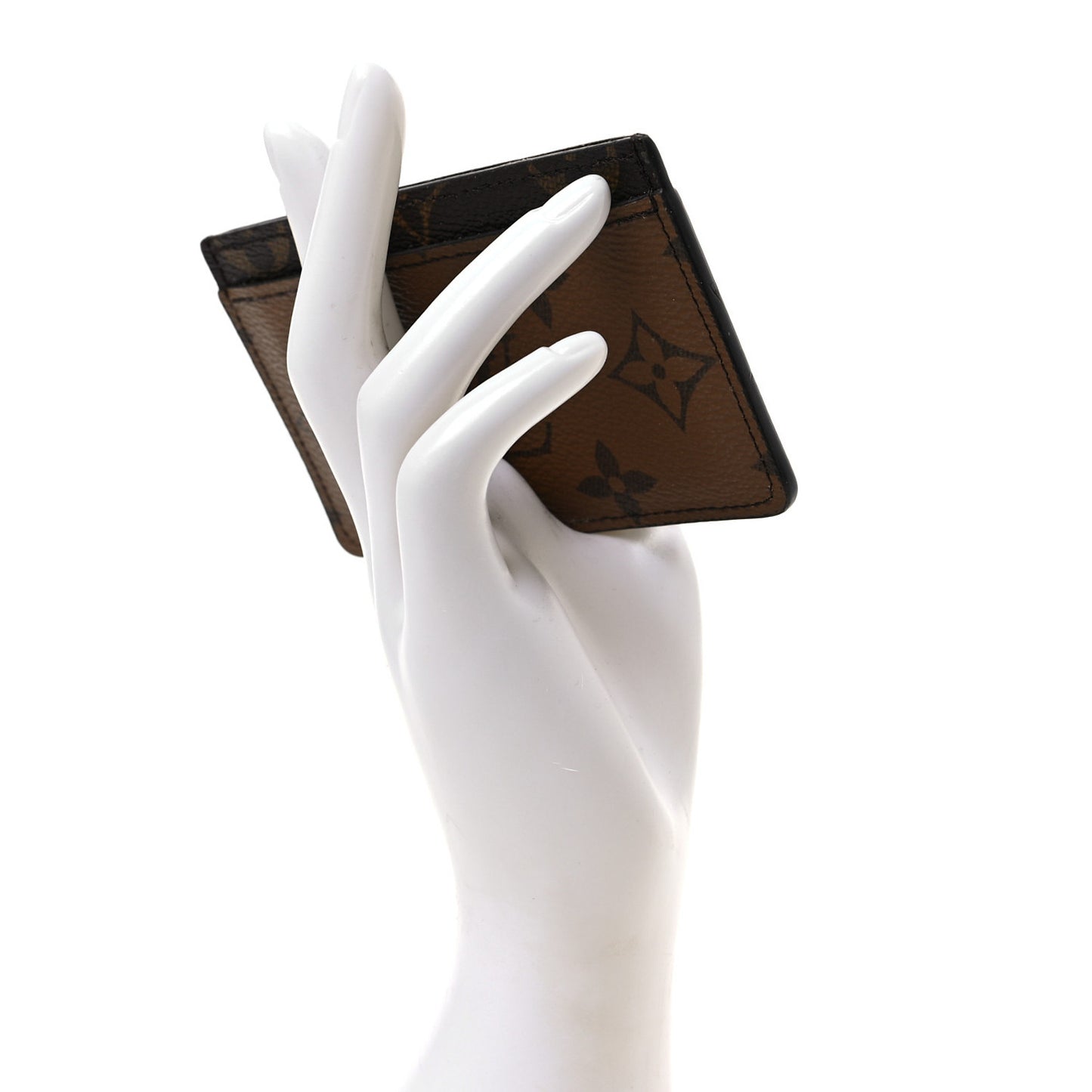 Reverse Monogram Card Holder