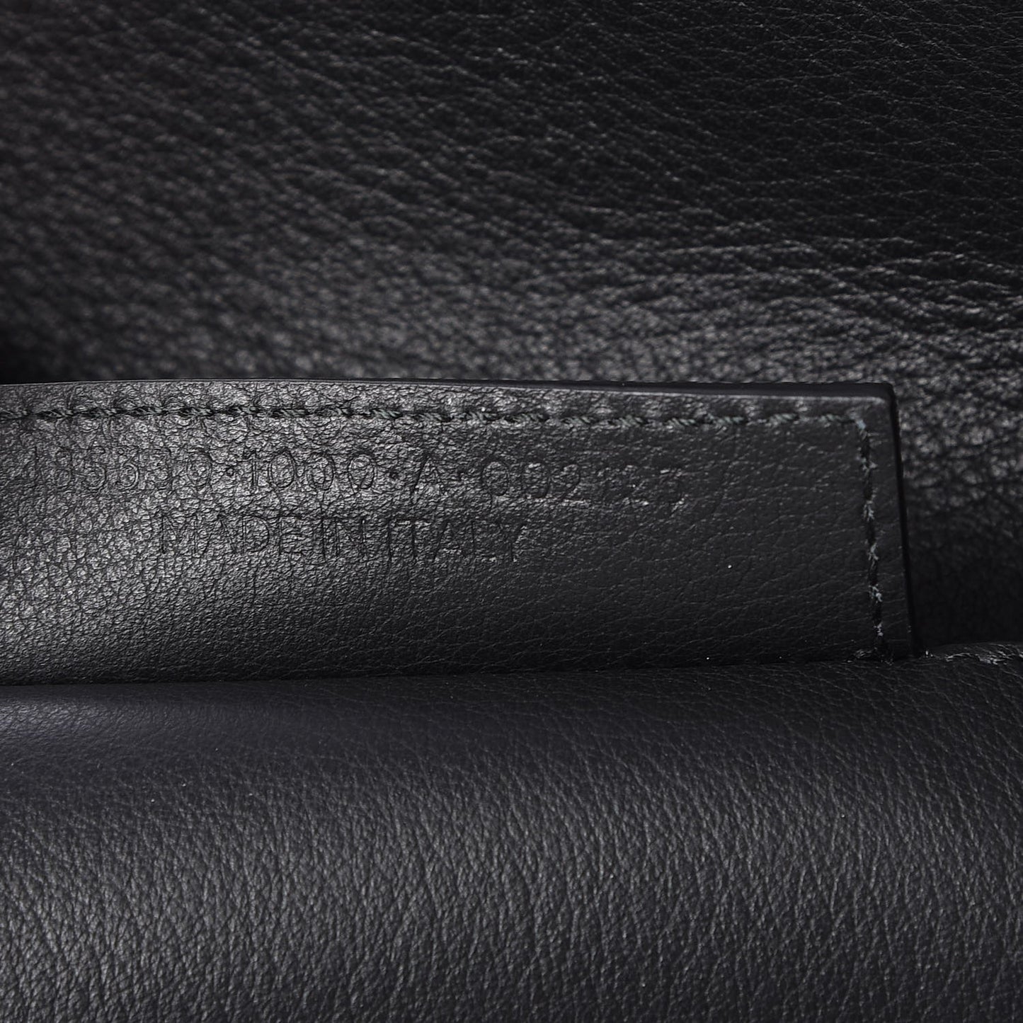 Calfskin Logo Medium Shopping Tote Black