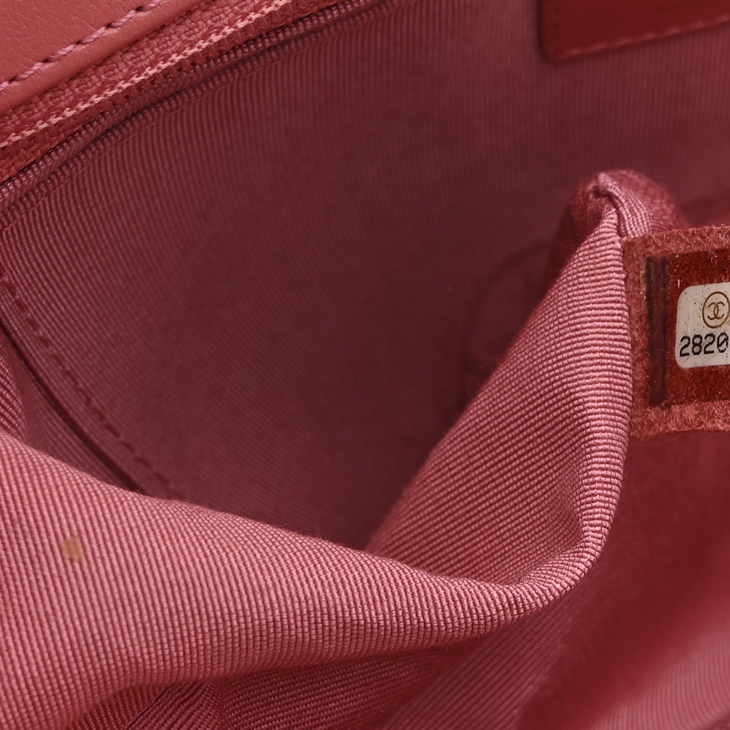 Chanel Calfskin Chevron Quilted Small Statement Flap Pink 7 of 10