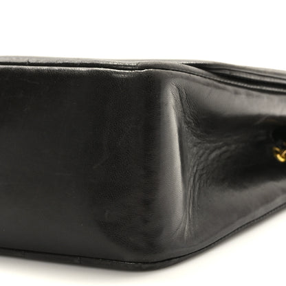Chanel Lambskin Quilted Medium Single Flap Black 9 of 9