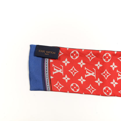 Louis Vuitton Silk Monogram Superstition Bandeau Black 4 of 4