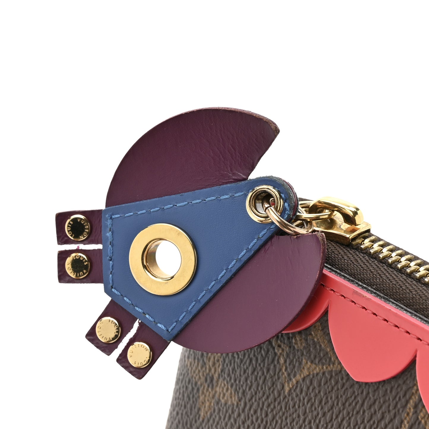 Monogram Totem Zippy Wallet Flamingo