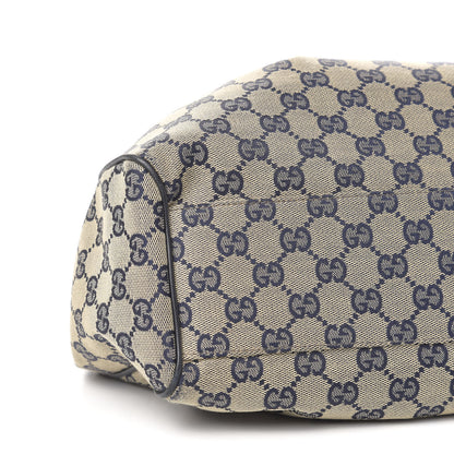 Gucci Monogram Medium Sukey Tote Navy 8 of 10