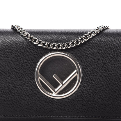 Fendi Vitello Cruise F is Fendi Wallet on Chain Black 10 of 10