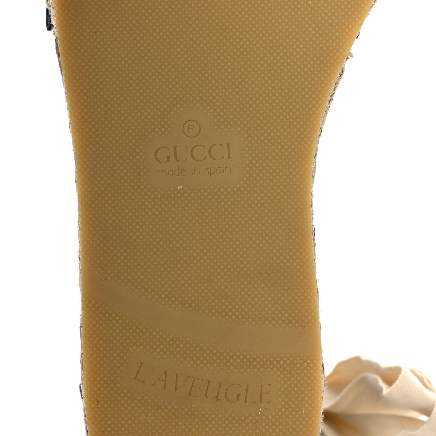 Gucci New Denim GG Monogram Pilar Ankle Wrap Espadrille Wedge Sandals 41 Light Blue 8 of 10