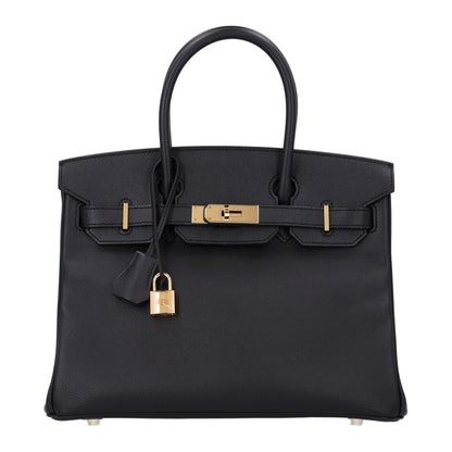 Hermes Epsom BIRKIN 30 Black 1 of 10