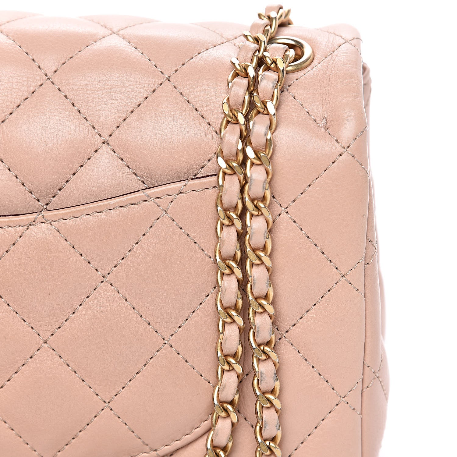 Chanel Calfskin Quilted Mini Rock The Corner Flap Pink 12 of 15