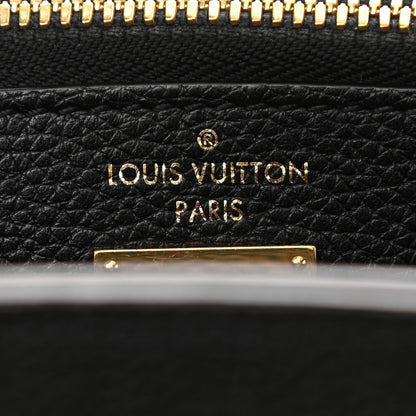 Louis Vuitton Taurillon City Steamer PM Black Rouge 6 of 9