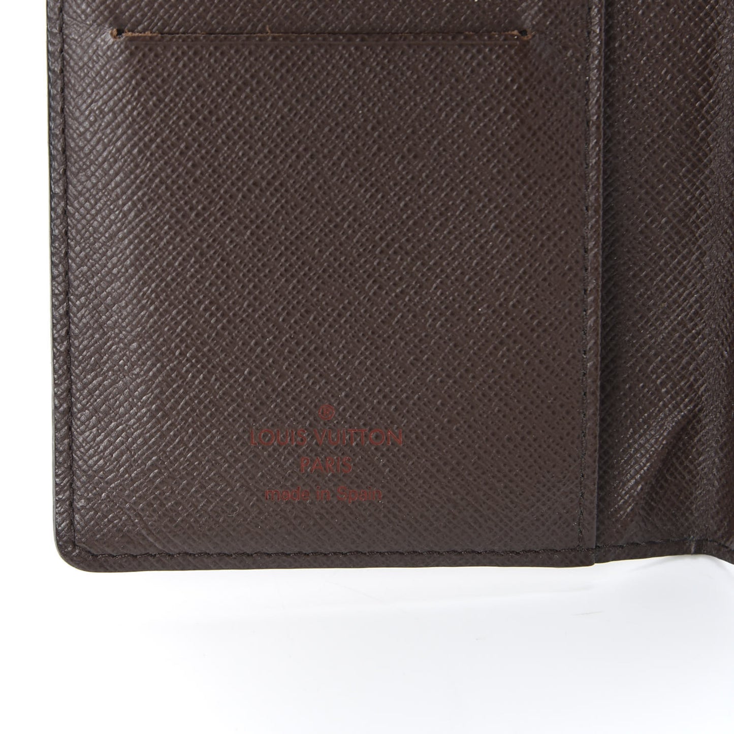 Damier Ebene Pocket Agenda Cover
