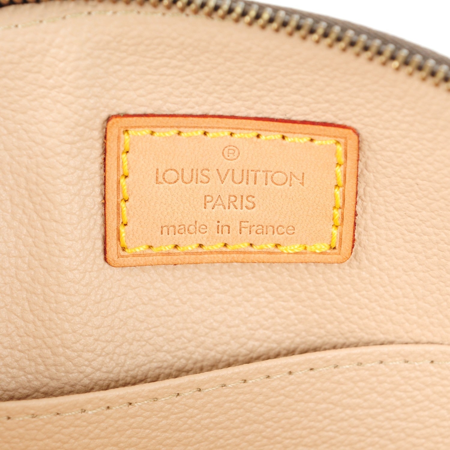Louis Vuitton Monogram Trousse Demi Ronde 6 of 6