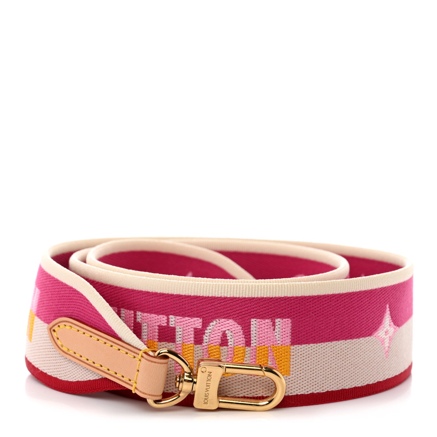 Louis Vuitton Jacquard Speedy Bandouliere 20 Shoulder Strap Fuchsia 1 of 4