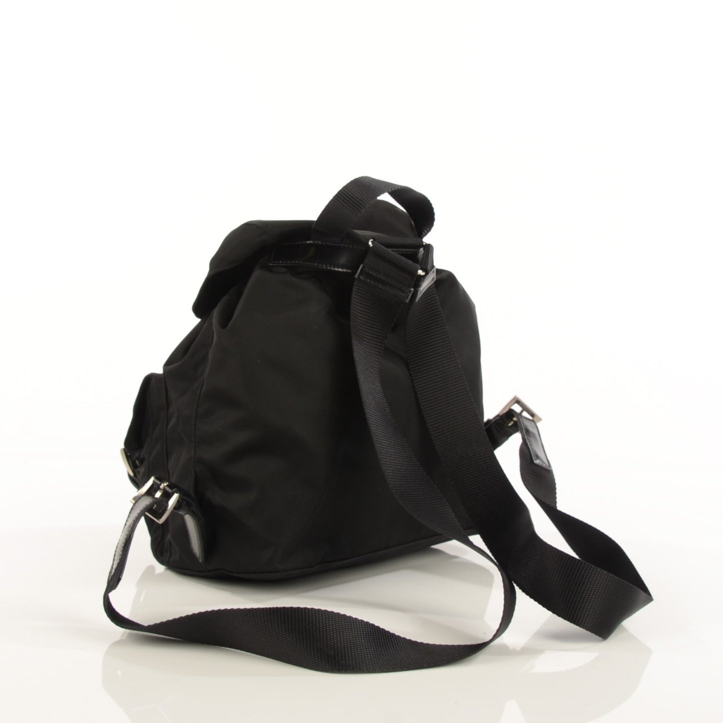 Nylon Vela Small Backpack Black