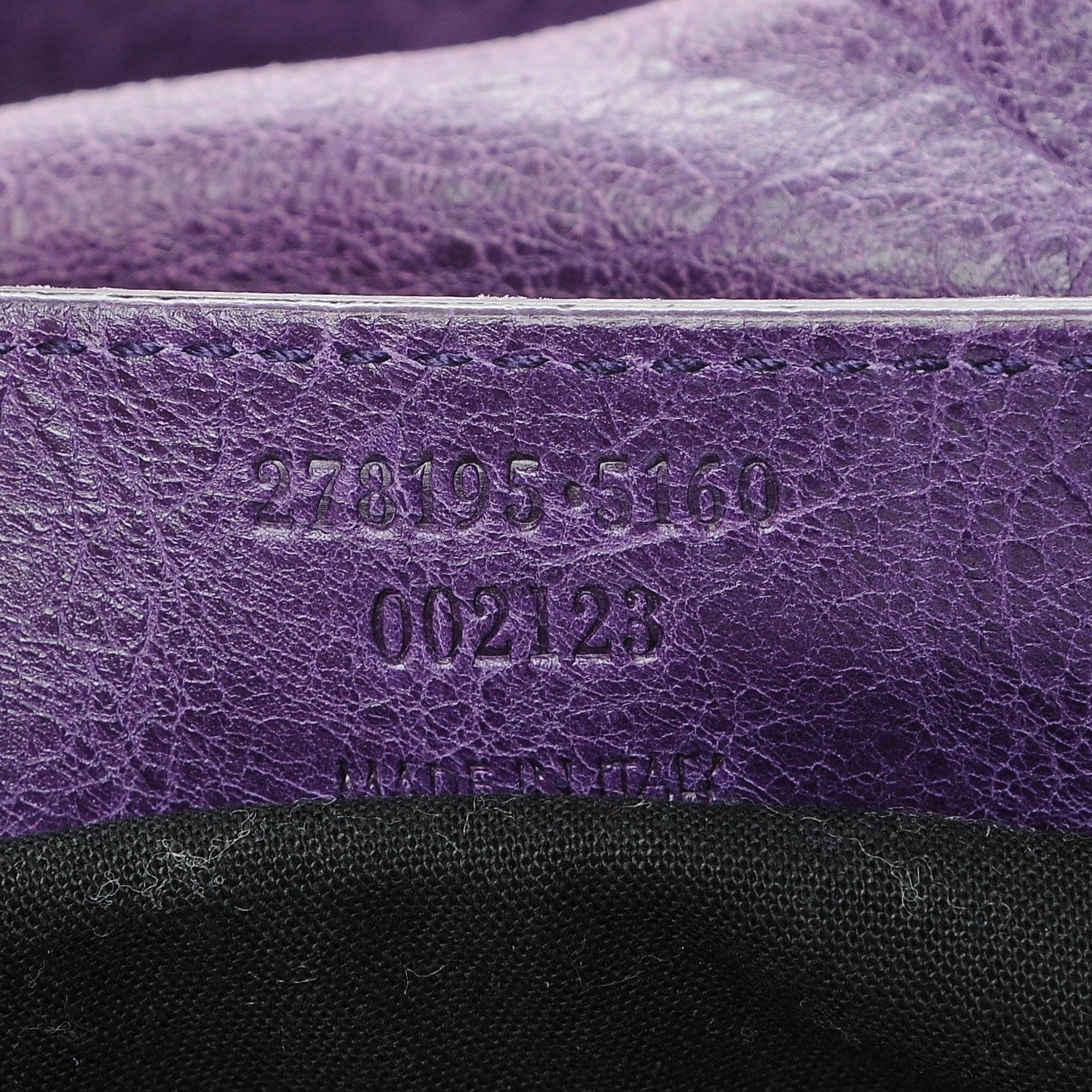Balenciaga Agneau Classic Hardware Kraft Dark Violet 7 of 13