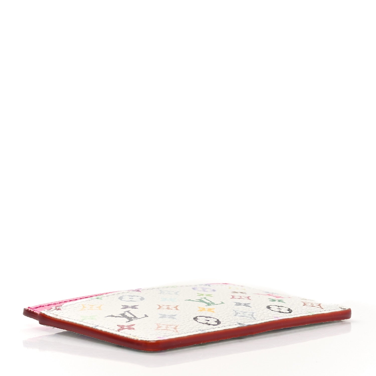 Louis Vuitton LV X TM Monogram Multicolor Card Holder Kawaii Pink 4 of 8