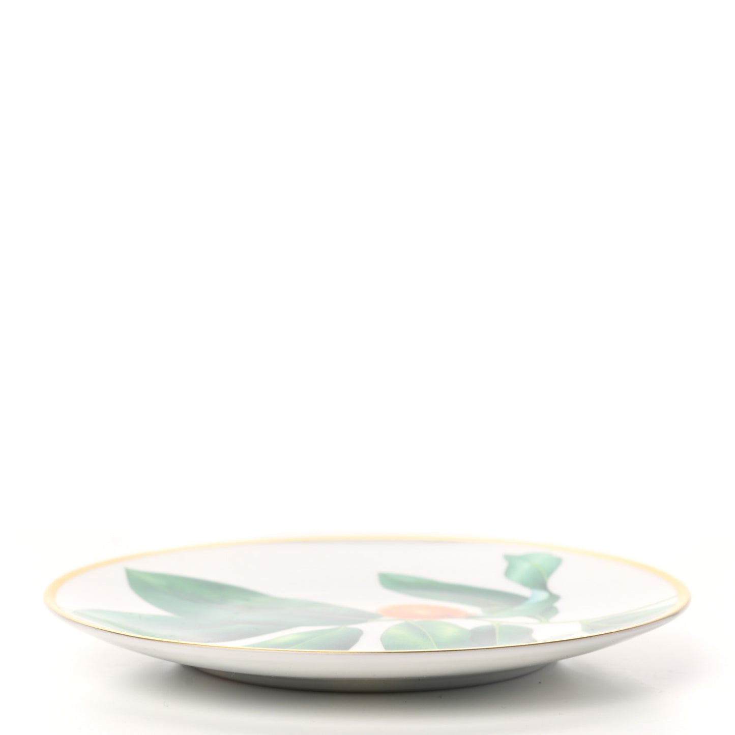 Porcelain Passifolia Dessert Plate Set of 2