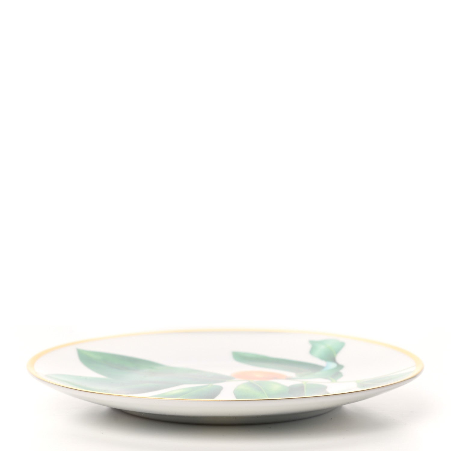 Hermes Porcelain Passifolia Dessert Plate Set of 2 4 of 6