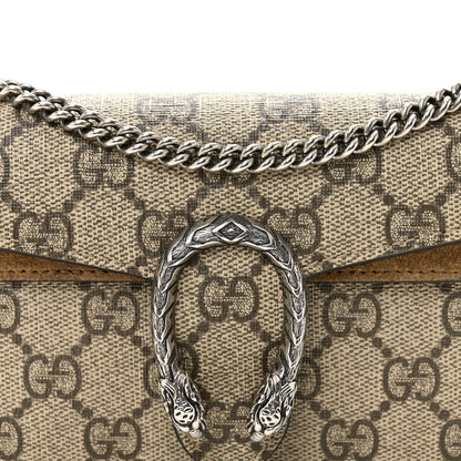 Gucci GG Supreme Monogram Super Mini Dionysus Shoulder Bag Taupe 7 of 11