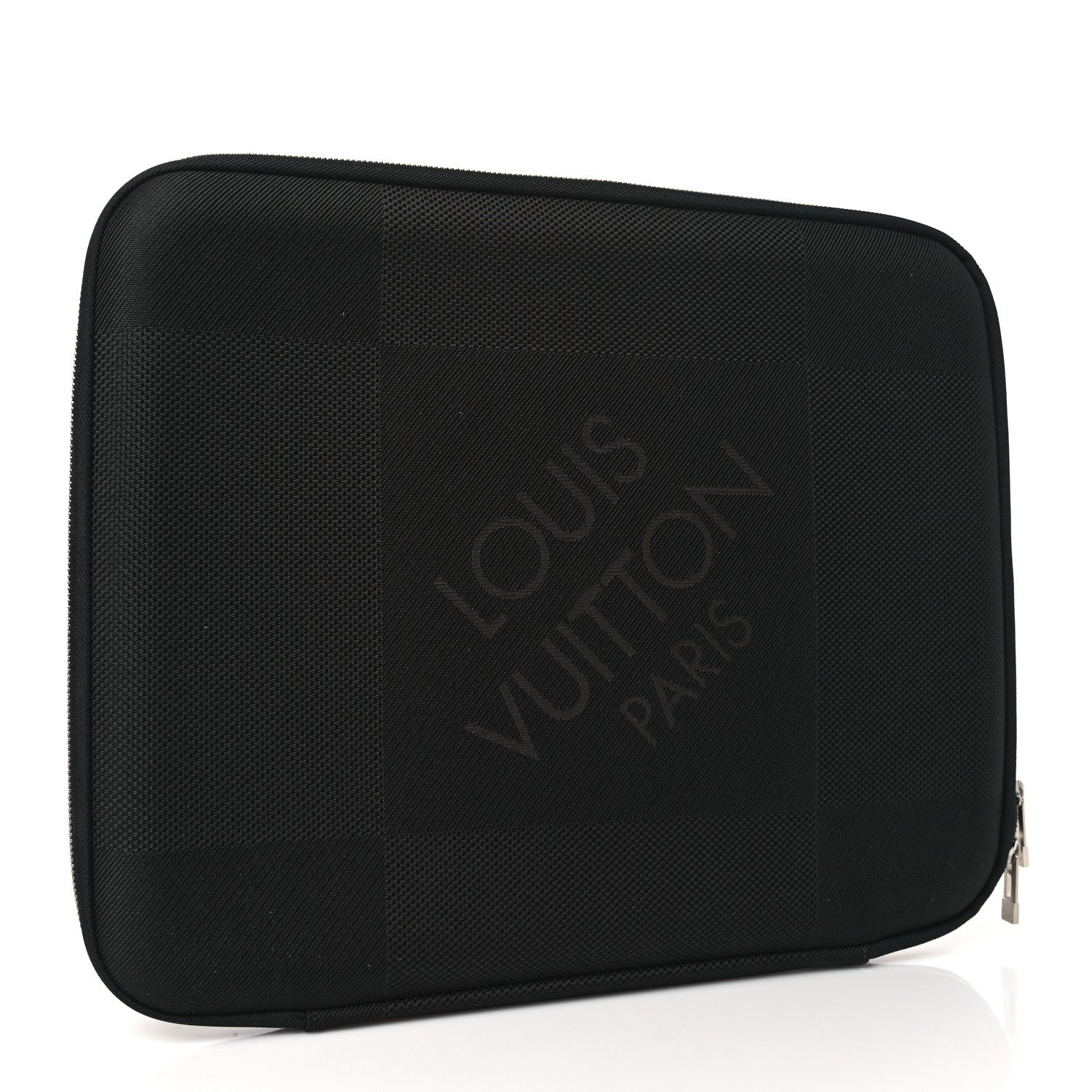 Louis Vuitton Damier Geant Laptop Case Black 3 of 9